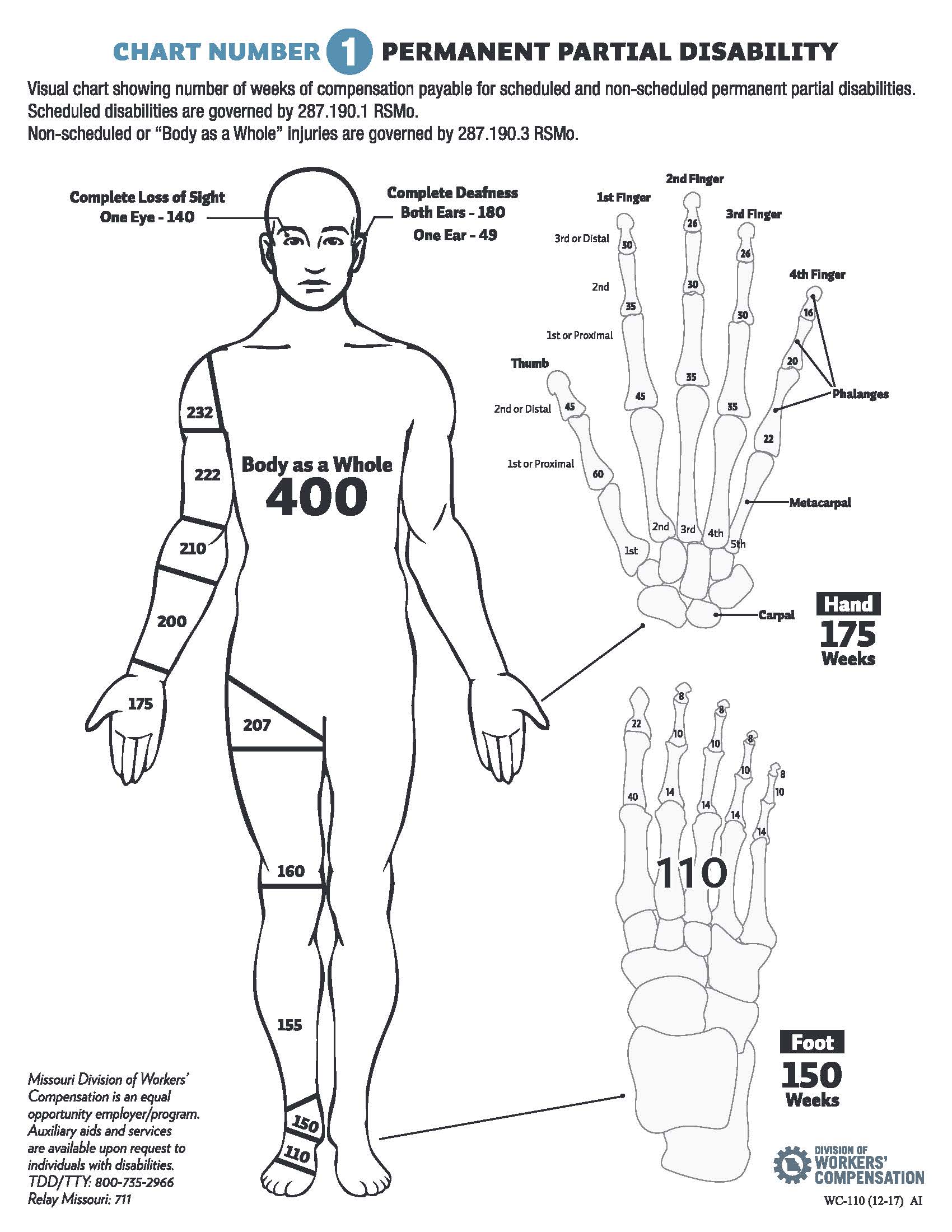 Body Injury Chart